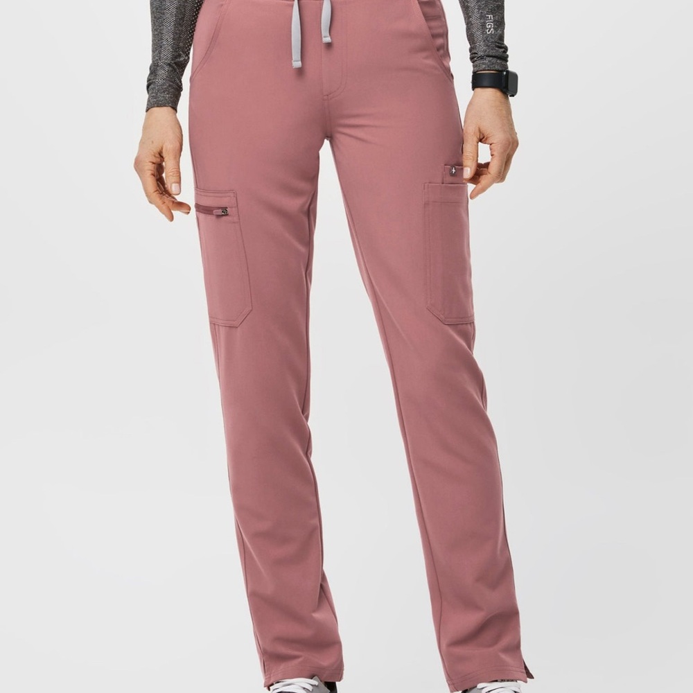 Figs Mauve High Waisted Yola Pants